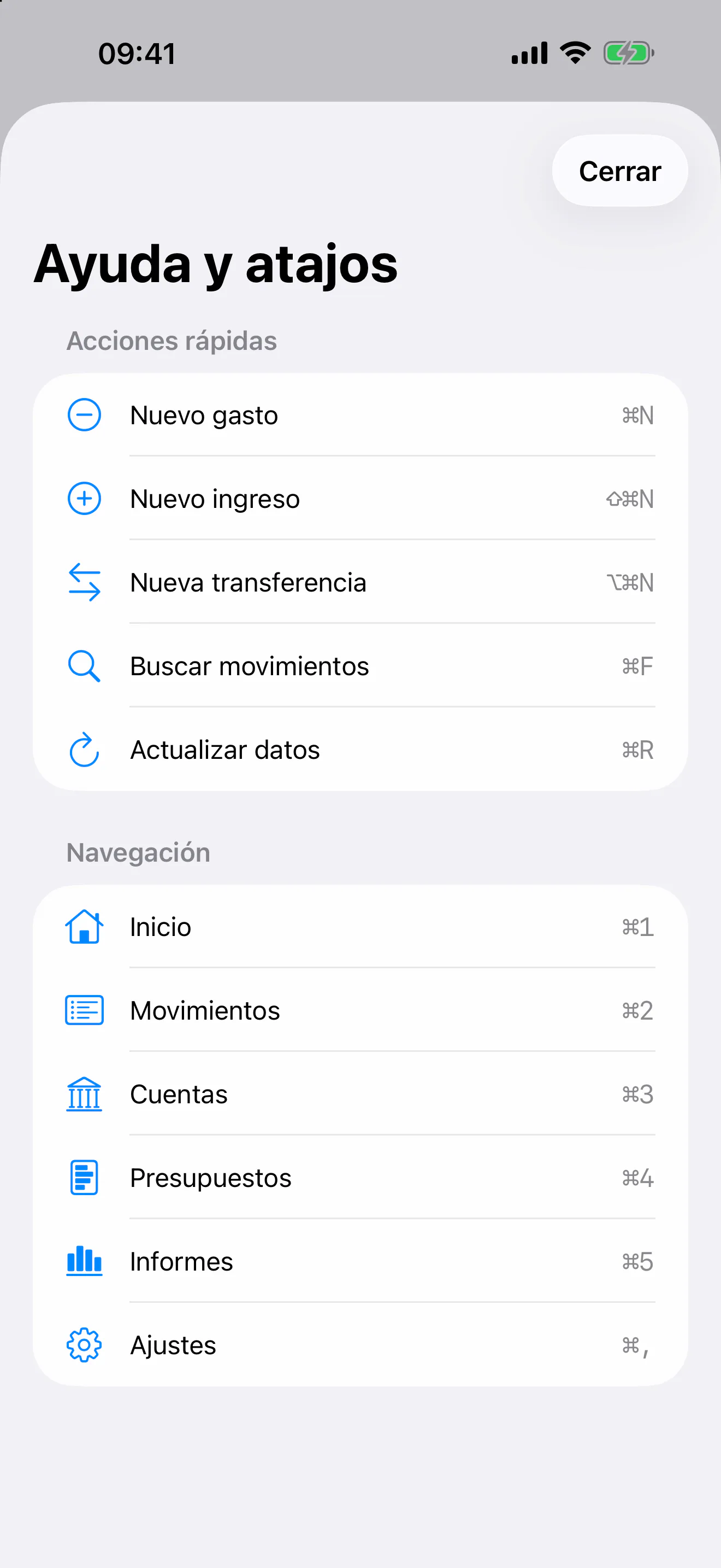 FinZenFlow: Ayuda